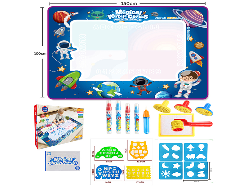 Magic Water Canvas Graffiti Mat