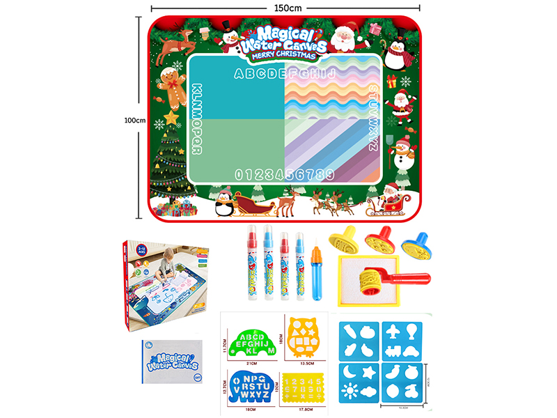 Magic Water Canvas Graffiti Mat