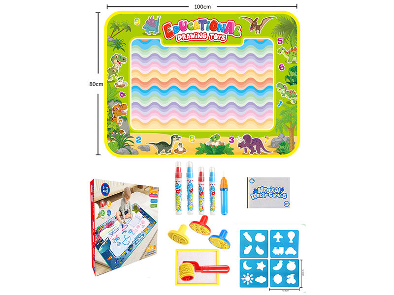 Magic Water Canvas Graffiti Mat