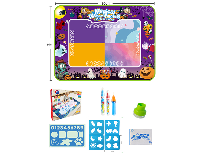 Magic Water Canvas Graffiti Mat