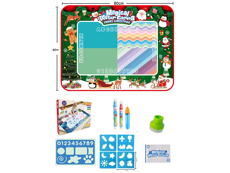 Magic Water Canvas Graffiti Mat