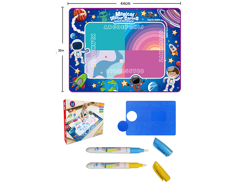 Magic Water Canvas Graffiti Mat