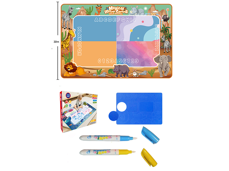 Magic Water Canvas Graffiti Mat