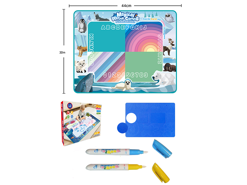 Magic Water Canvas Graffiti Mat