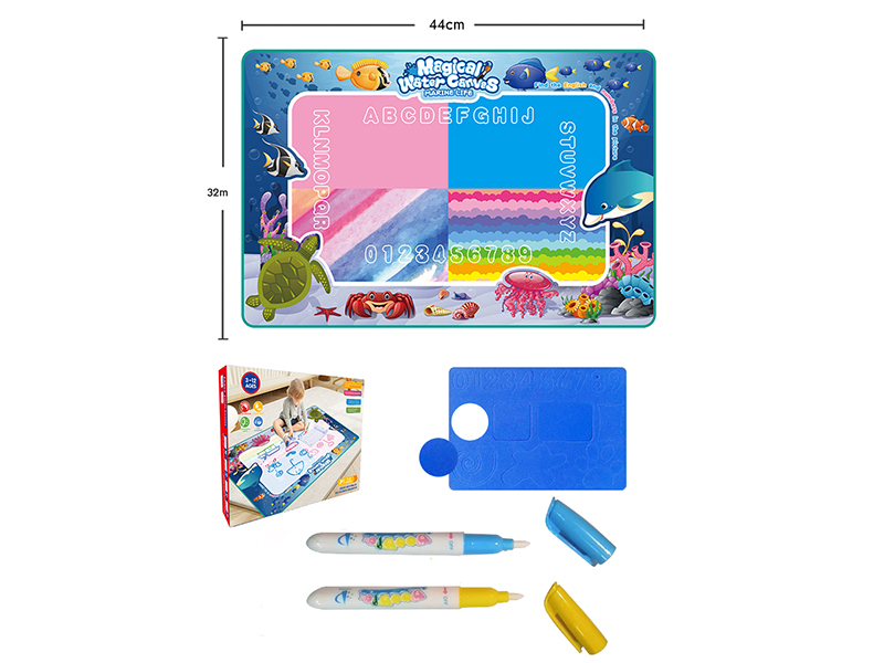 Magic Water Canvas Graffiti Mat