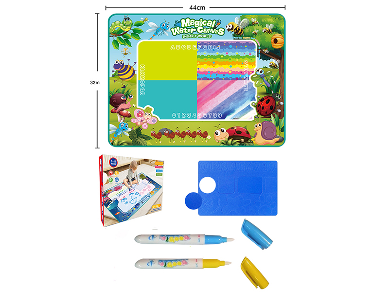 Magic Water Canvas Graffiti Mat