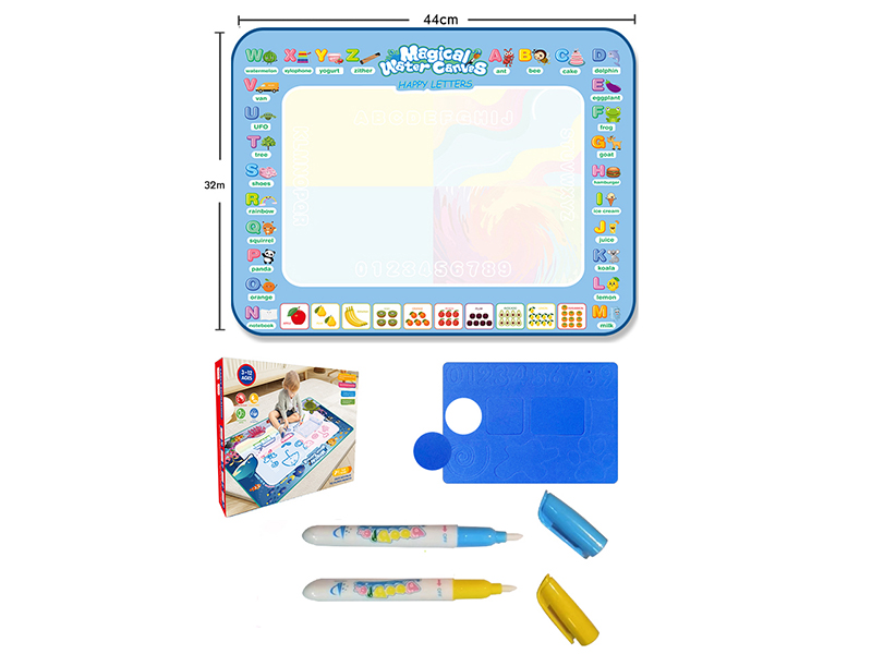 Magic Water Canvas Graffiti Mat