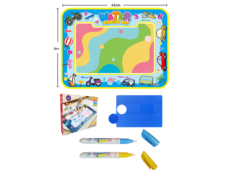 Magic Water Canvas Graffiti Mat