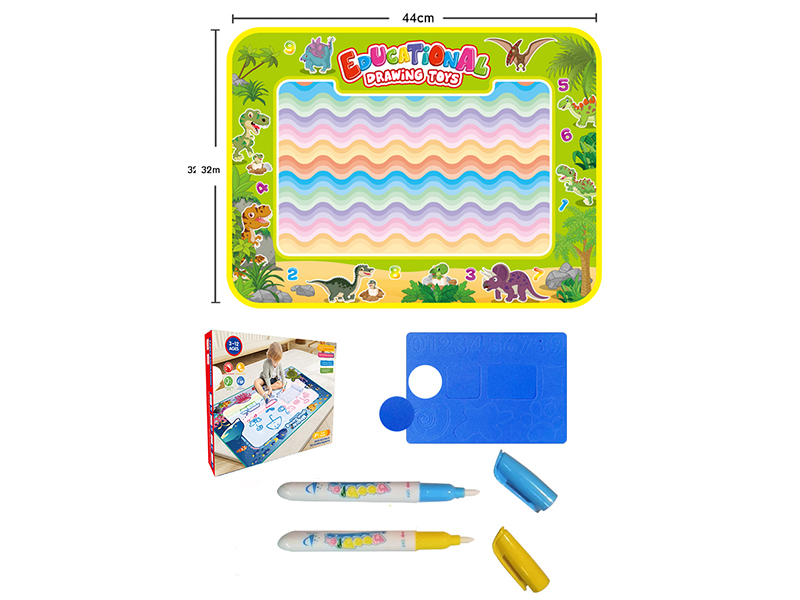 Magic Water Canvas Graffiti Mat