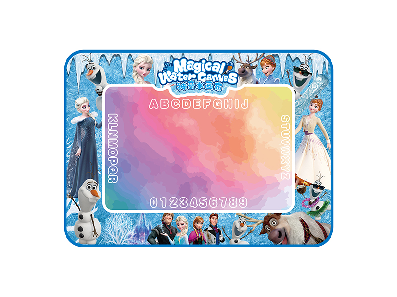 Princess Elsa Magic Water Canvas Graffiti Mat