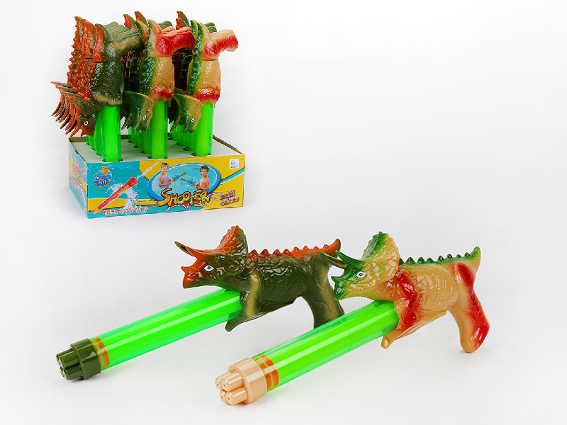4 Holes Triceratops Water Cannon 12PCS