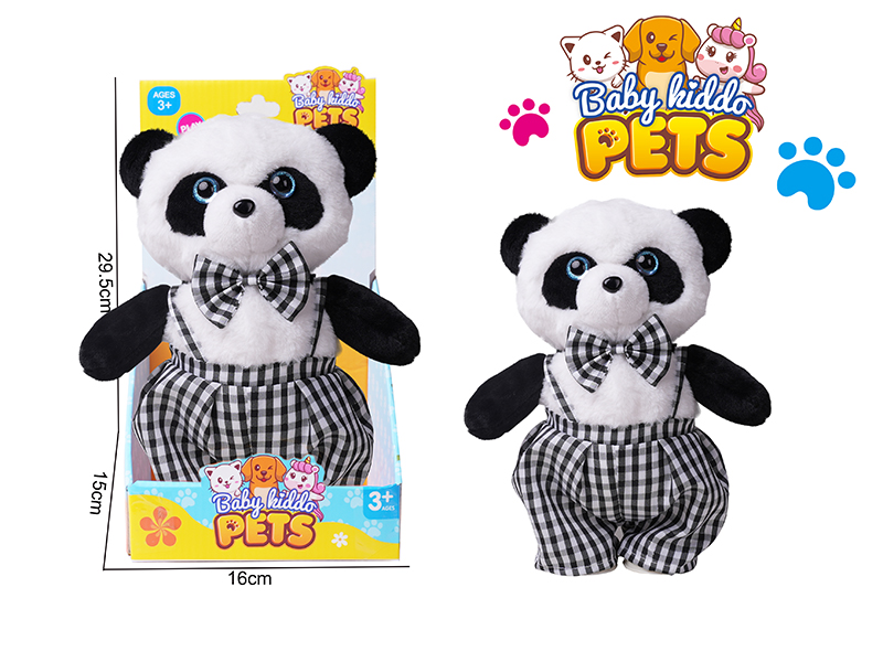 B/O Walking And Dancing Plush Panda Toy