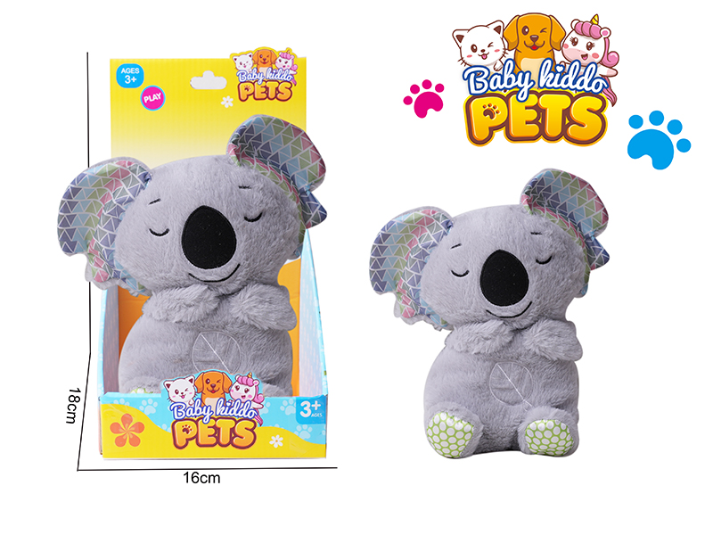 B/O Plush Koala Baby Soothing Toy