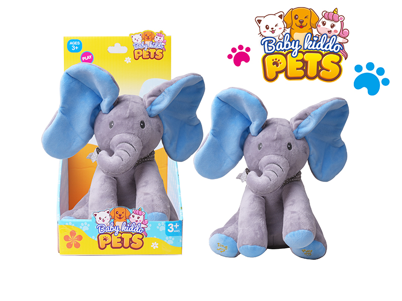 B/O Plush Elephant Toy