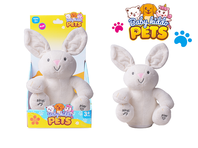 B/O Plush Rabbit Toy