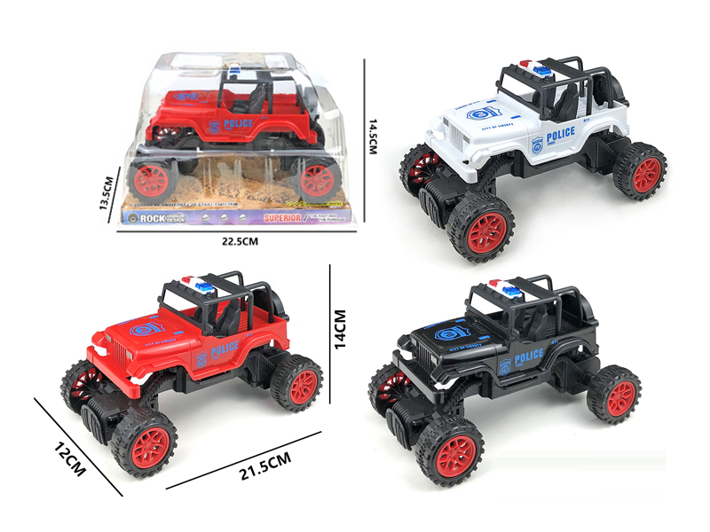 Slide Climbing Camo Off-Road Vehicle