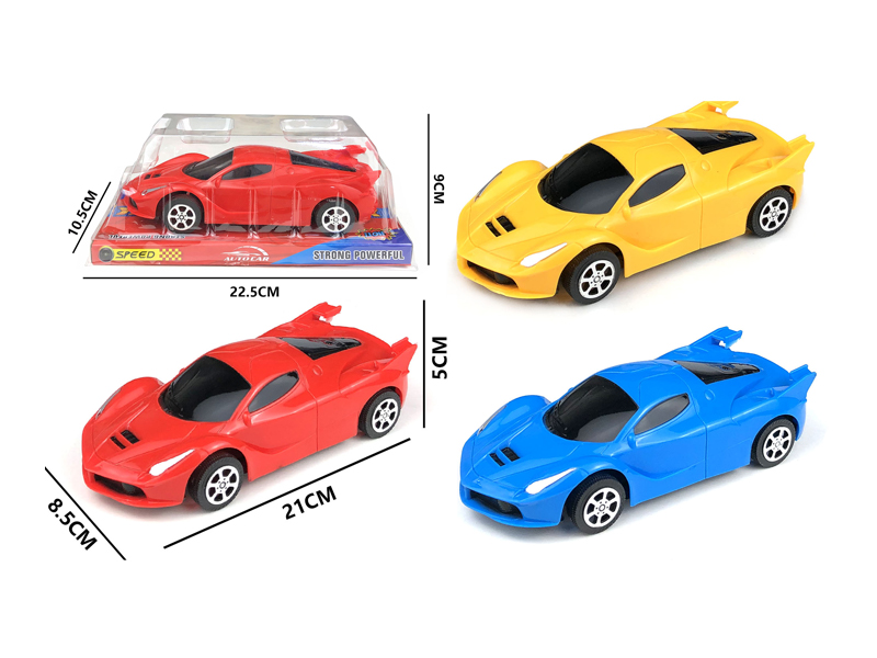 Slide Simulated Ferrari Car