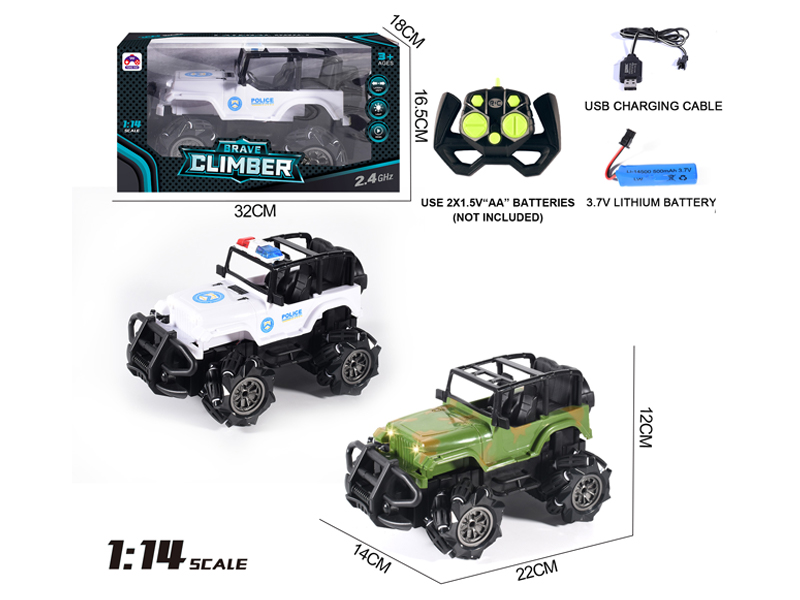 1:14 7CH R/C Wrangler Carriage