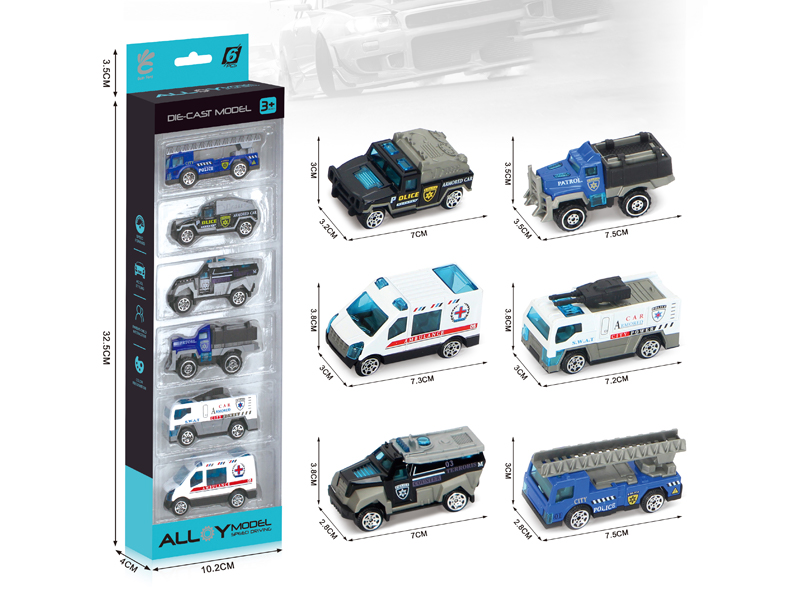 Slide Alloy Urban Car