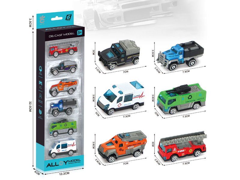 Slide Alloy Urban Car