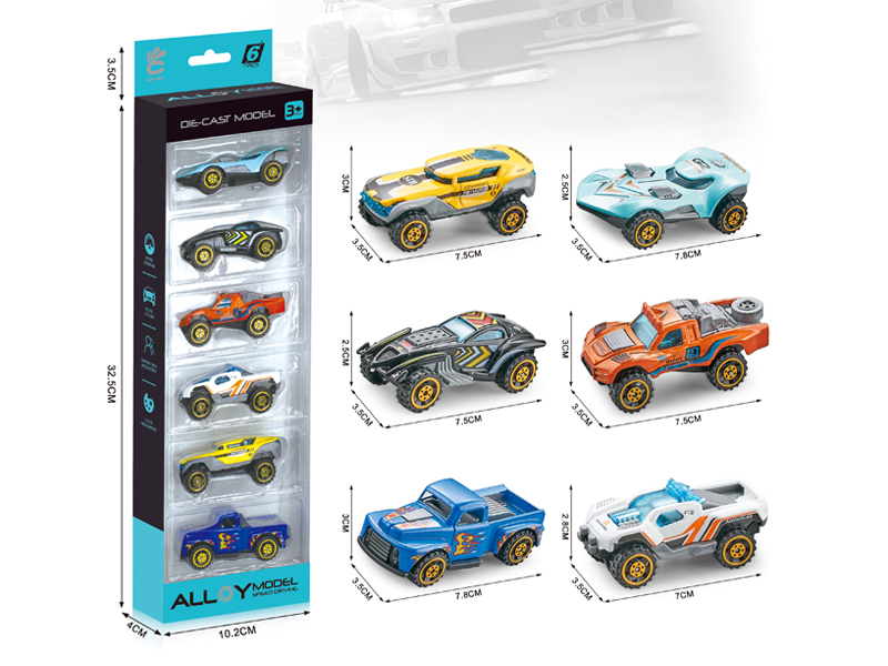 Pull Back Alloy Urban Car