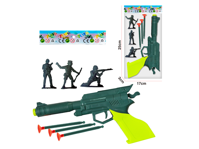 Soft Bullet Gun Toy Set