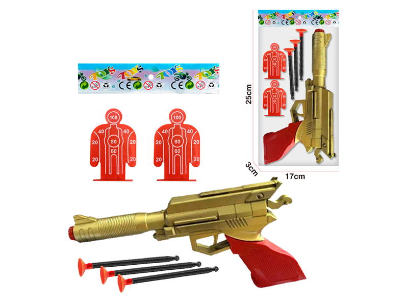 Soft Bullet Gun Toy Set