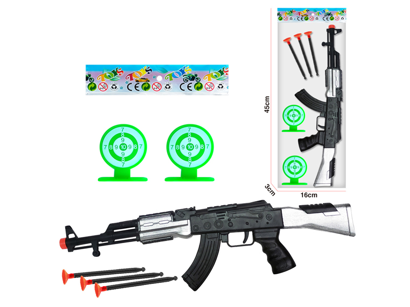 Soft Bullet Gun Toy Set