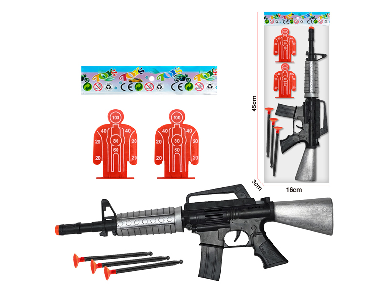 Soft Bullet Gun Toy Set