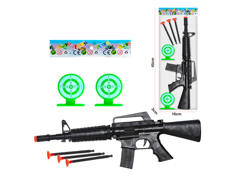 Soft Bullet Gun Toy Set