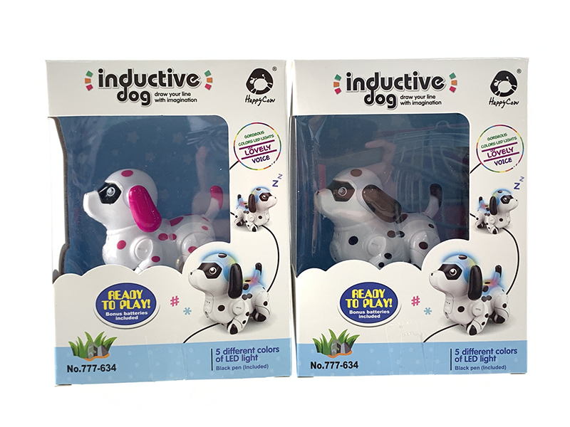 Induction Robot Dog With Lights