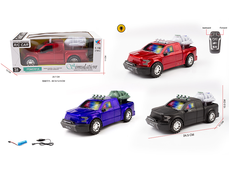 1:16 2CH R/C F150 Simulated Ford Raptor With Light