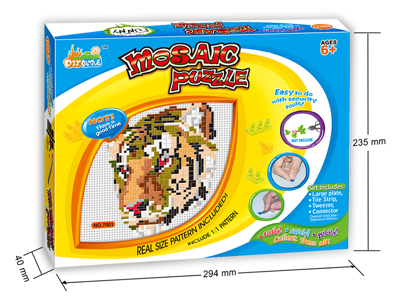 Tiger Mosaic Puzzle