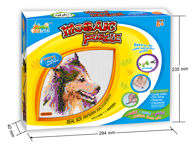 Collie Mosaic Puzzle
