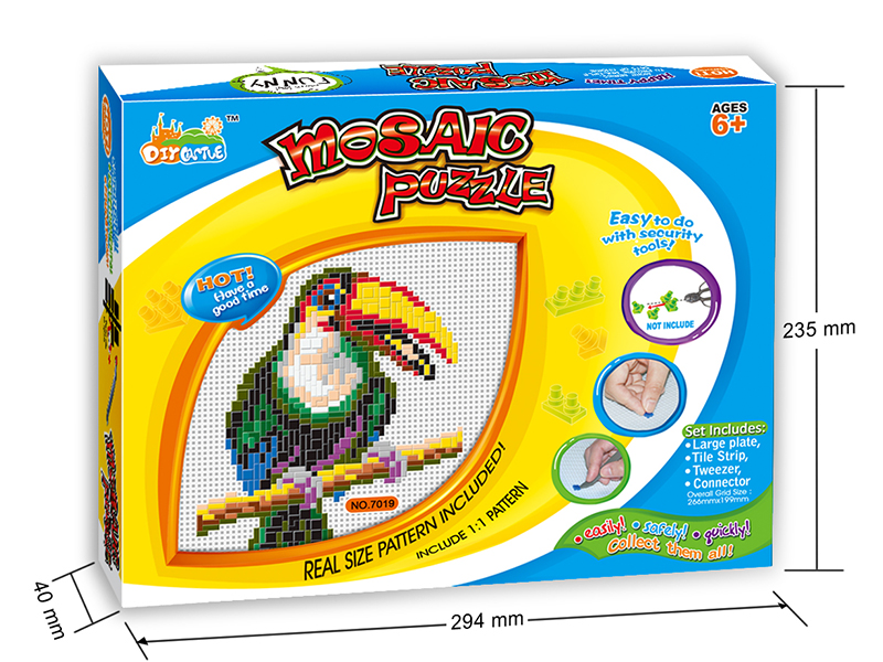 Toucan Mosaic Puzzle