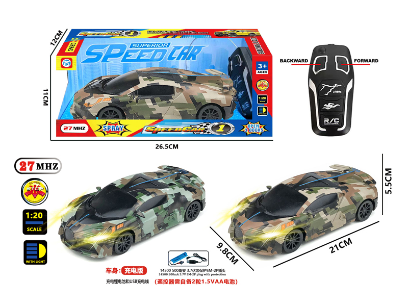 2CH R/C Bugatti Racing Car