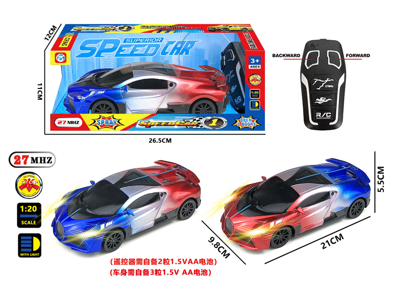 2CH R/C Gradient Bugatti Racing Car