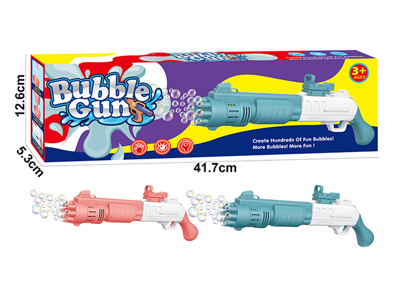 Porous Electric Bubble Gun
