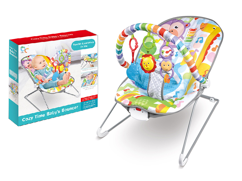 Baby Bouncer With Vibration Function And Music