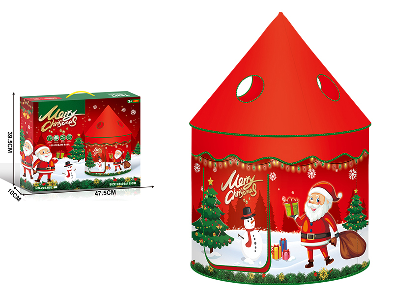 Christmas Toy Yurt Tent With 100 Ocean Balls