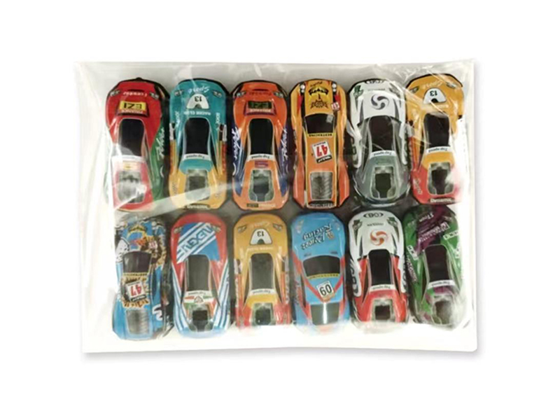 6.8CM Pull Back Tin Car-Sports Car Model(12PCS)