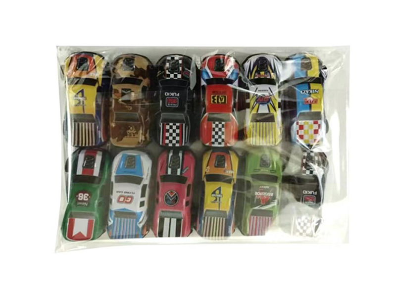 6.8CM Pull Back Tin Car-Pickup Truck(12PCS)