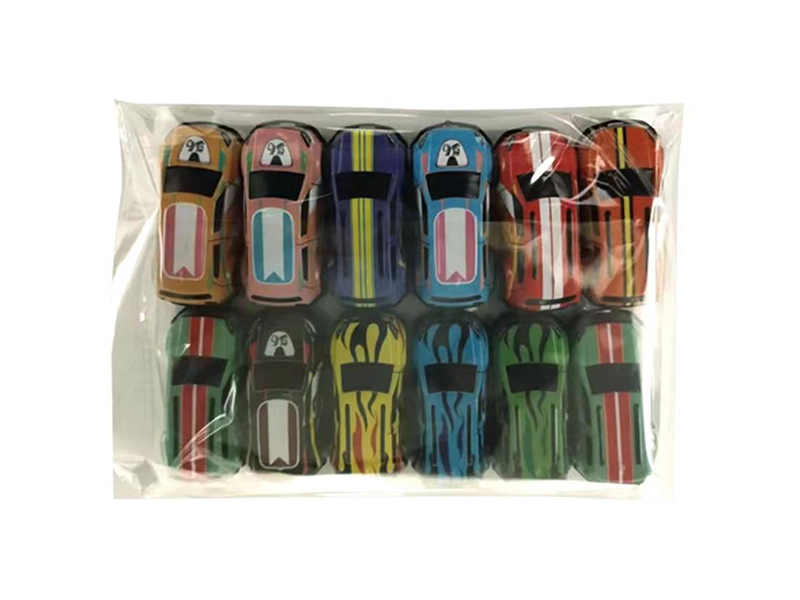 6.8CM Pull Back Tin Car-Off Road Vehicle(12PCS)