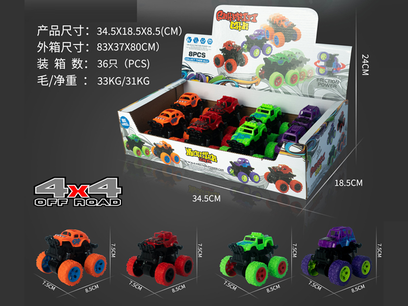 Dual Friction Monster(8PCS)