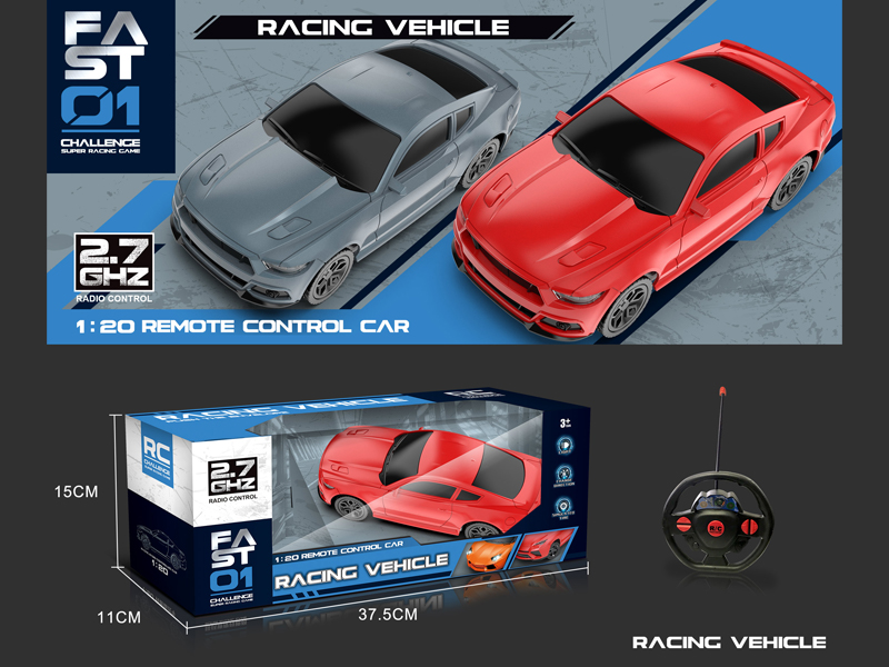 1:20 4CH R/C Ford Mustang Sports Car