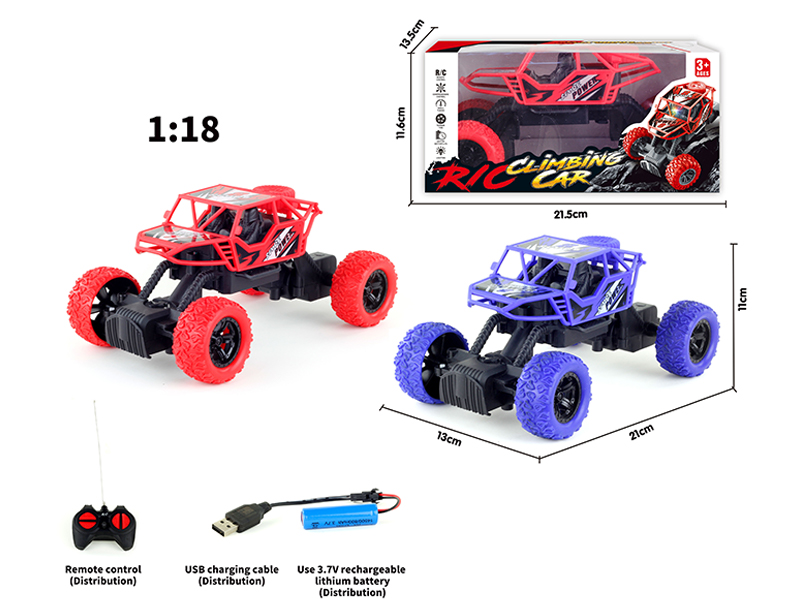 1:18 R/C Climbing Off Road Vehicle With Light