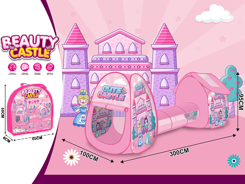 Castle Princess Toy Tent 3pcs
