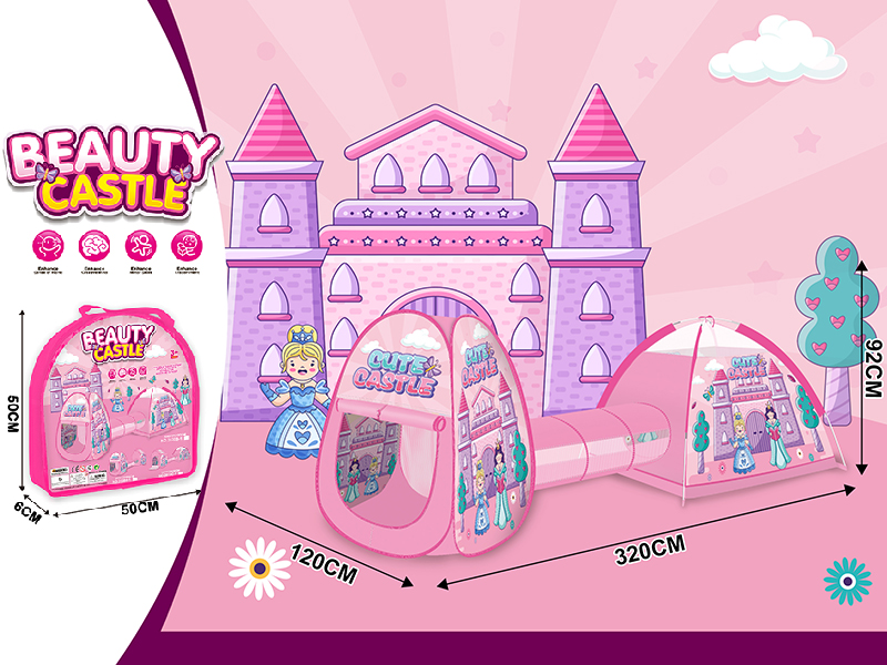 Castle Princess Toy Tent 3pcs
