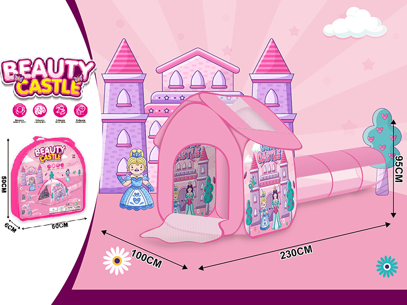 Castle Princess Toy Tent 2pcs