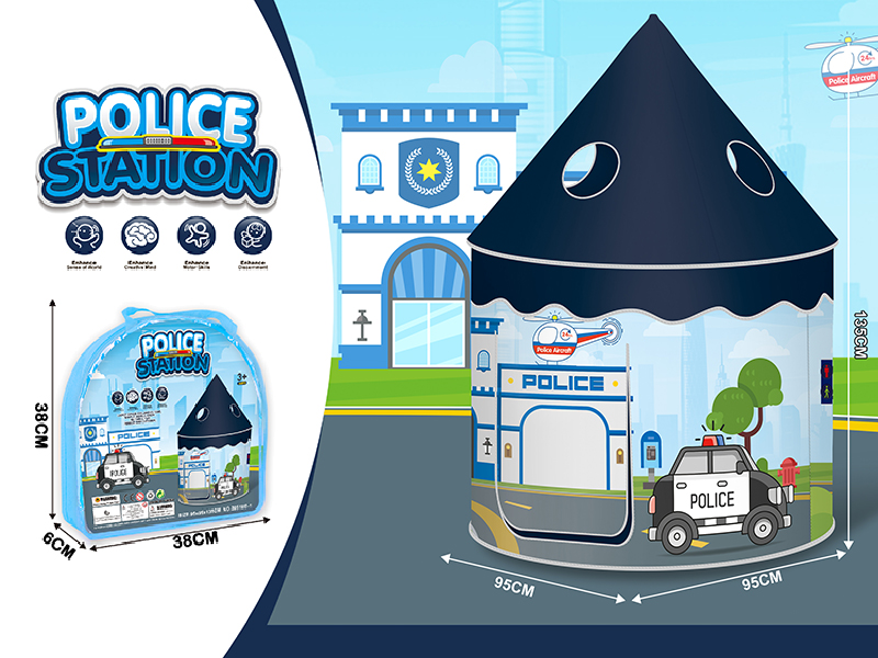 Police Station Theme Yurt Tent